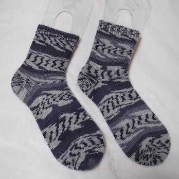 手編み靴下 sock yarn 104の画像