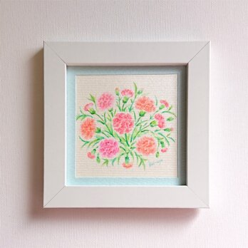 原画作品「カーネーションの花束」の画像