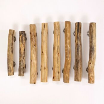 【温泉流木】太め流木のコンパクト手すり８本セット ≪オーダー品≫ 木製 流木インテリアの画像