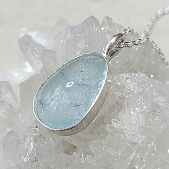 aquamarine＊*925 pendantの画像