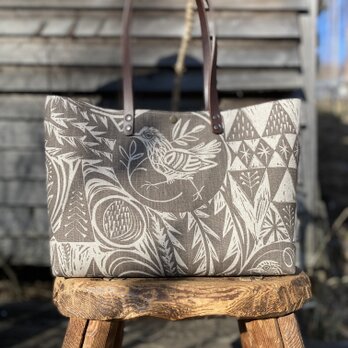 Tote bag  [Bird Garden ]の画像