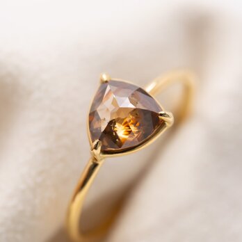 Sunset Brown Diamond Ringの画像