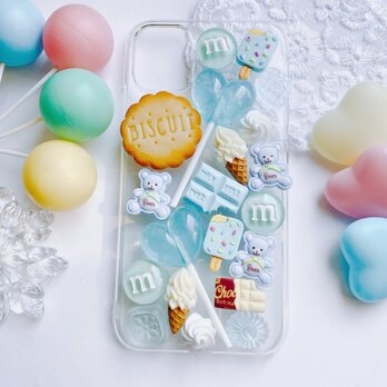 CANDY POP  ice mint  お菓子のiPhoneケース　フェイクスイーツの画像