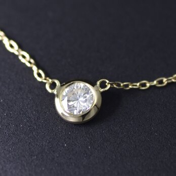 Diamond_0.11ct/K18YG necklace 【Grana/グラーナ】の画像