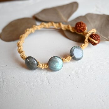 hemp&ﾗﾌﾞﾗﾄﾞﾗｲﾄのﾌﾞﾚｽﾚｯﾄ