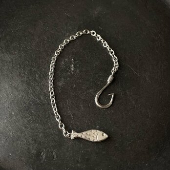 Fish hook ブレスレット/魚釣りの画像