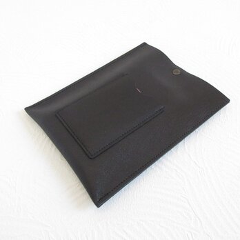 《ゴートスキン》Ａ６サイズ対応・タテ型フラットケース・ポケット付き・0304の画像