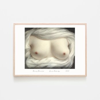 Sarah Goodridge "Beauty Revealed" / アートポスター 絵画 体 胸 女性 ポートレートの画像