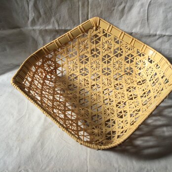浮菊編み盛りかごの画像
