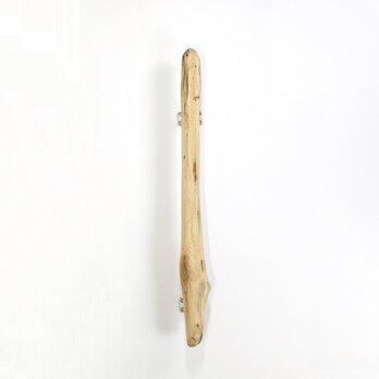 【温泉流木】形状や柄がスピード感ある流木ドアハンドル・手すり 木製 流木インテリアの画像