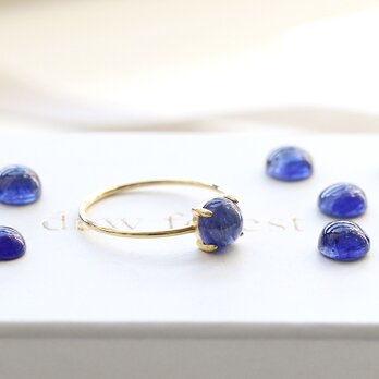 宝石質 ブルーサファイアの指輪   天然石 --Sapphire blue--の画像