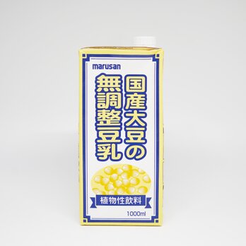 国産大豆の無調整豆乳 1000mlの画像