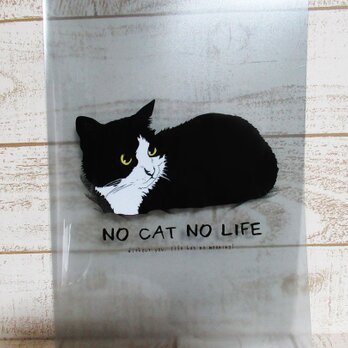 イラストクリアファイル/NO CAT NO LIFEの画像