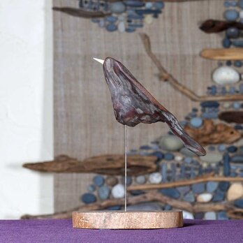流木の鳥  木の鳥　wood bird　鳥　鳥のオブジェ　（Msaiz）　１５０の画像