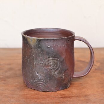 備前焼　コーヒーカップ(サンギリ)　c3-101の画像