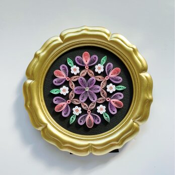 Flower Mandala (purple)の画像