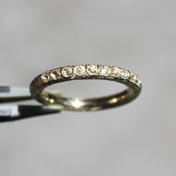 Gaudi rosecut diamond ring / K10YGの画像