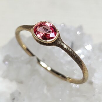 pink sapphire＊K10 ringの画像