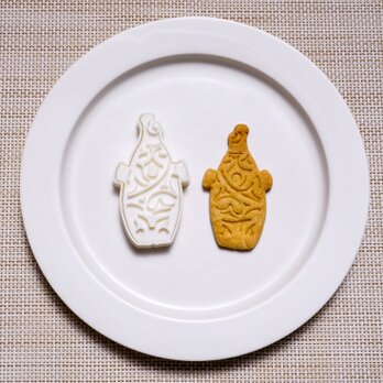美々ちゃん・動物形土製品（クッキーカッター・クッキー型）の画像