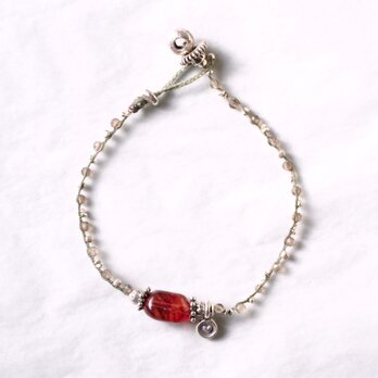 -Tibetan andesine- braid braceletの画像