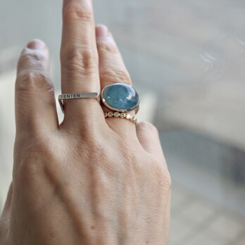 K10WG[人魚のaquamarine]ring