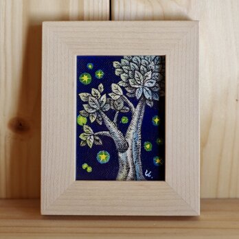 「木と星々」原画　の画像