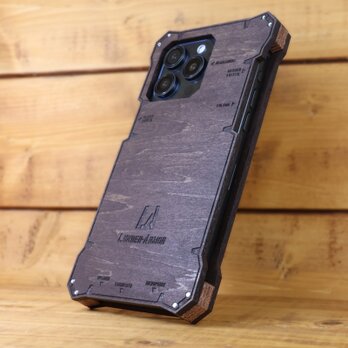 iPhone15 ケース 木製 ウッドケース 木のケース 本革 耐衝撃 15/Plus/Pro/ProMaxの画像