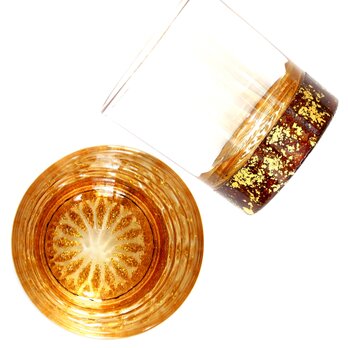 キラキラショットグラス・金茶の画像