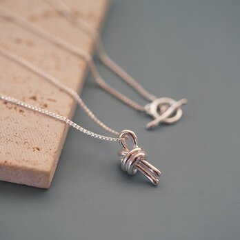 【knot】silver925 knot necklaceの画像