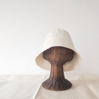 日用品店（布）夏の帽子 ①【 リネン／８色選択 】 61cm　サイズ紐付の画像