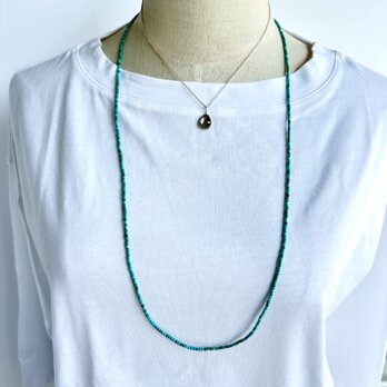 Little Stone Necklace 80-Turquoiseの画像