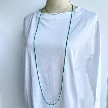 Little Stone Necklace 120-Turquoiseの画像