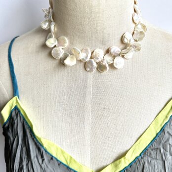 Flower Pearl Choker - Tansui Pearlの画像