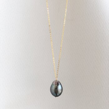 再出品<<一点もの>>【K14GF】Tahitian Baroque Pearls Necklaceの画像