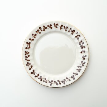 Vanamo｜plate φ17.5cm｜brownの画像