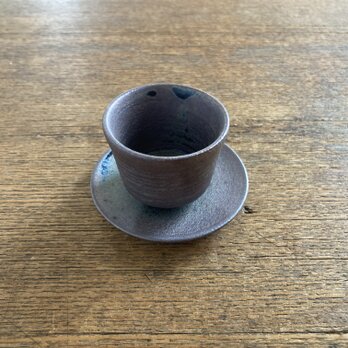仏具　鉄サビ釉　茶器セットの画像