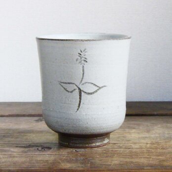 ヒトリシズカの湯呑み（蘭越）の画像