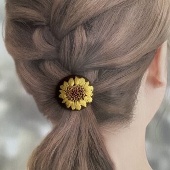 *Always*ひまわりヘアゴム4cmの画像