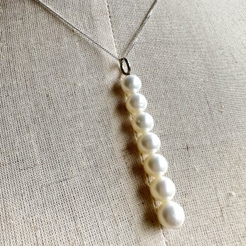 Lucky Seven Pearl Necklace 2 -Silver925の画像