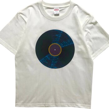 RECORD2 ・バニラホワイト・Tシャツ【2TN-020-VW】の画像