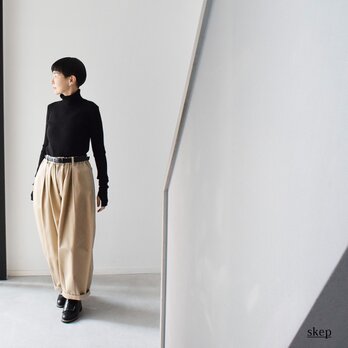 bong tang パンツ：ベージュ［PT79LPBE]