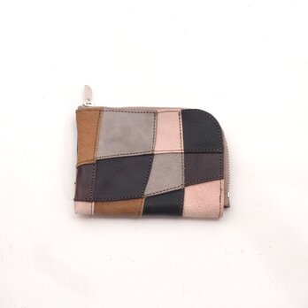 random leather wallet （Tsugi1）11×8/小銭入れ/カード入れ/WS001t1の画像