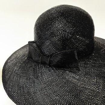 夏帽子（バオ）ブラックの画像