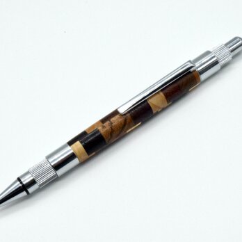 【寄木】手作り木製シャープペンシル 2.0mm芯の画像
