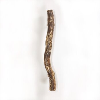 【温泉流木】見とれるような模様を見せる流木のドアハンドル・手すり 木製 自然木 流木インテリアの画像