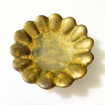 麟　Lin　花型豆皿　Goldの画像