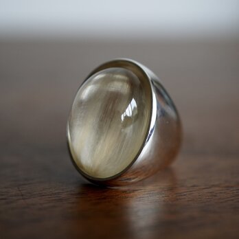 rutilated quartz ringの画像