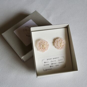 France antique 　Lace petal pierce pinkの画像