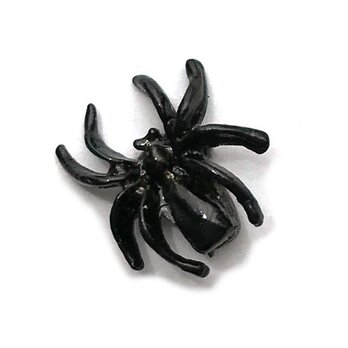 アメリカ製 メタルソーダウンビーズ スパイダー SC 　 昆虫 　 B-2402　くもの画像