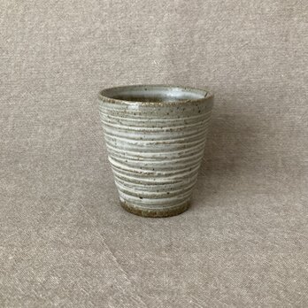 粉引きのFREE CUPの画像